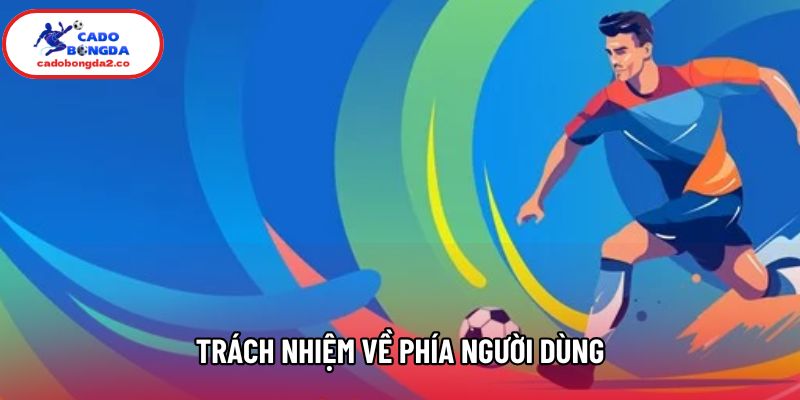 Trách nhiệm về phía người dùng Trách nhiệm về phía người dùng