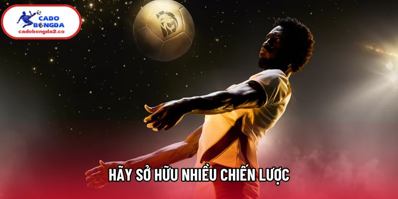 Hãy sở hữu nhiều chiến lược Hãy sở hữu nhiều chiến lược