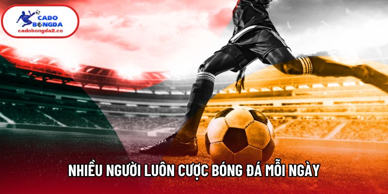 Nhiều người luôn cược bóng đá mỗi ngày Nhiều người luôn cược bóng đá mỗi ngày